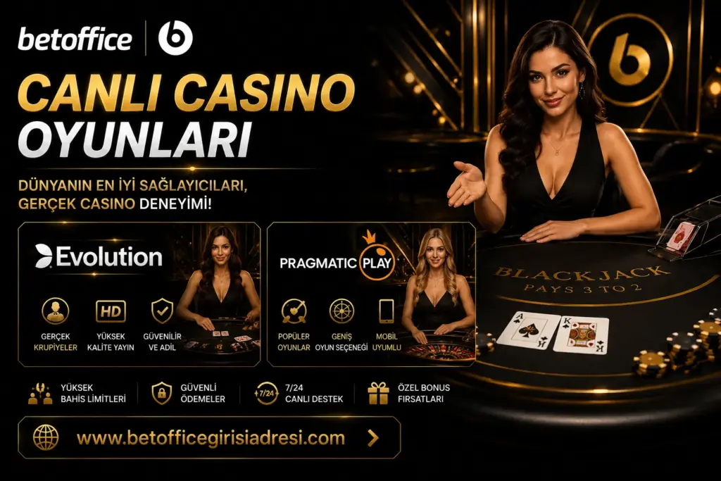 betoffice canli casino evolution pragmatic